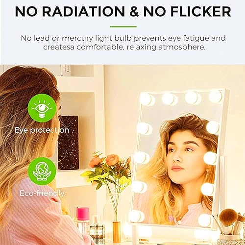 Miniatura 4 de Leools Bombilla LED G25G80 regulable sin parpadeo blanco mate 6 W blanco suave 3000 K CRI95 600 LM, equivalente a 60 W, bombilla LED Edison globo,