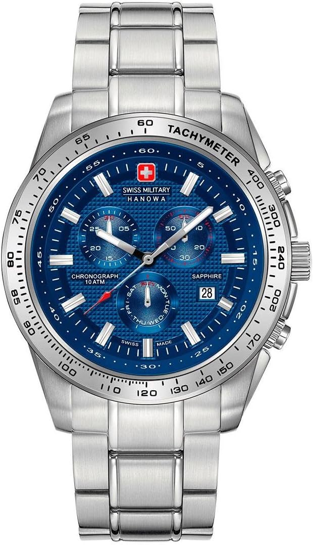SWISS MILITARY Watch Sapphire 6522504003 Man MULTIFUNCION