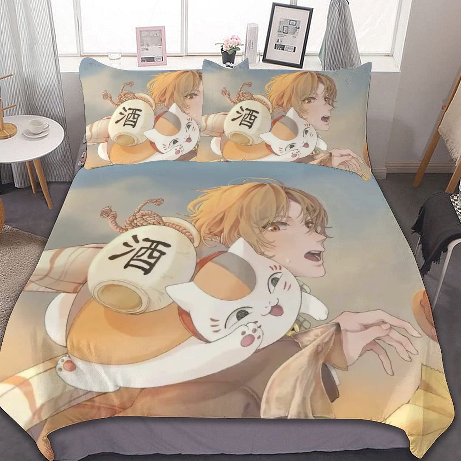 Amazon｜夏目友人帳 (25)ファッション ベッドの上の3アニメ
