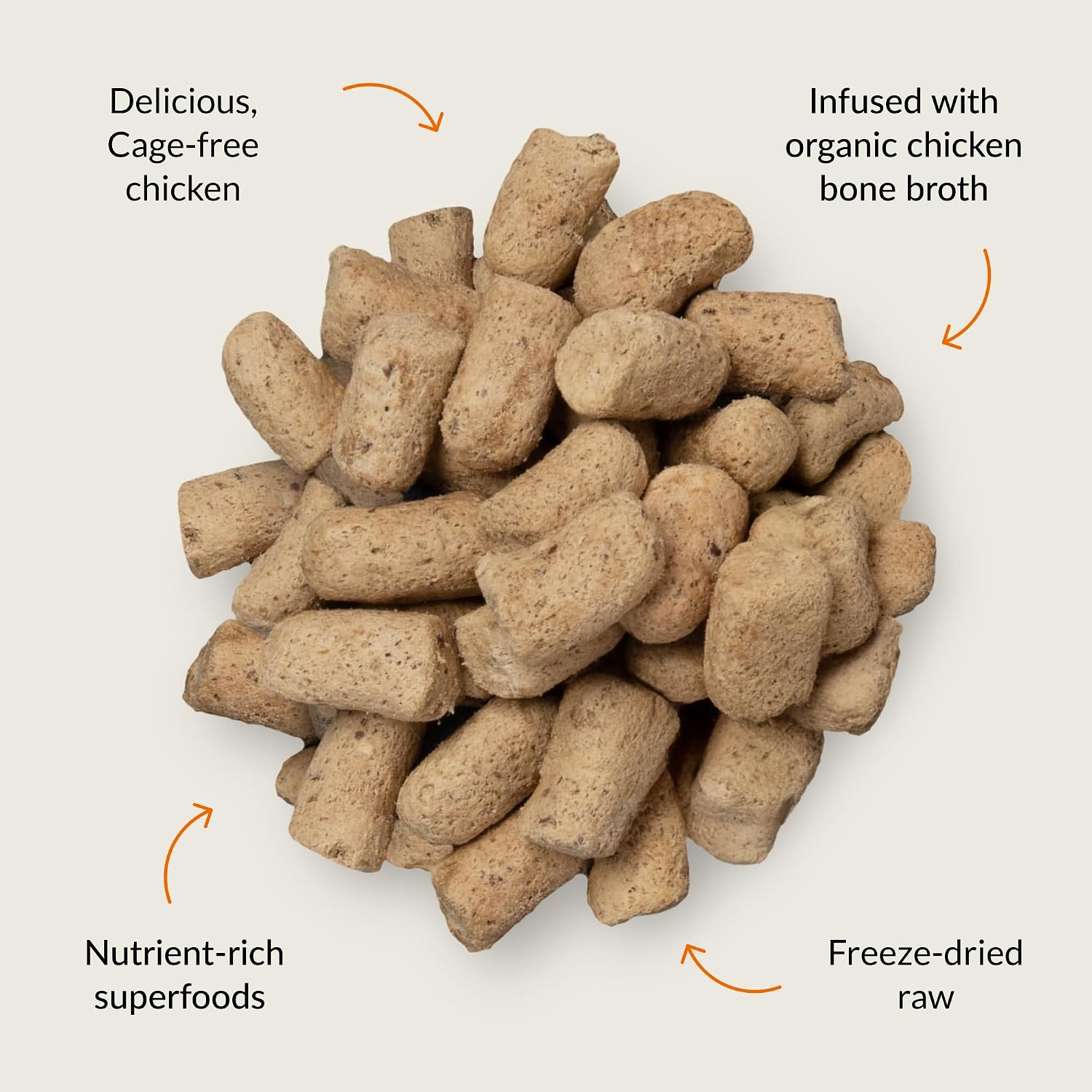 ULTIMATE PET NUTRITION Nutra Morsels, Superfood Treat & Food Topper (Chicken)