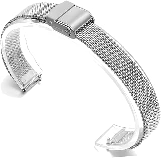 Edelstahl 316L Uhrenarmband 10mm 12mm 14mm 16mm 17mm 18mm 19mm 20mm 21mm 22mm Ersatzarmband Metall Schnellverschluss