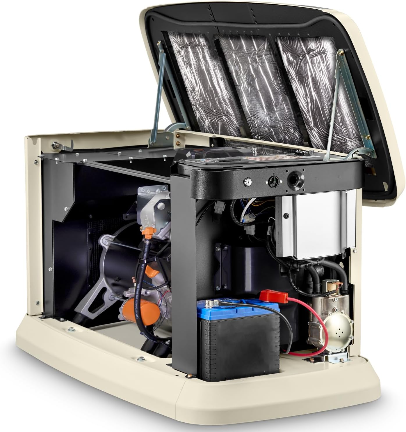 Generac Guardian 18kW Home Standby Generator - Automatic Whole House Backup Power for Storms, Emergencies, and Outages, WiFi Enabled, Runs on Natural Gas or Liquid Propane, Quiet Operation