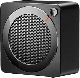 Gaiatop Aquecedor elétrico portátil, mini aquecedores de ambiente de baixa energia de 500 W para casa silencioso, aquecimento de cerâmica PTC 2s, proteção contra superaquecimento/ponta, aquecedor de