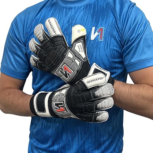 Miniatura 2 de Fusion Contact Pro - Guantes de portero de nivel profesional para adultos y jóvenes, guantes de portero de fútbol GK, látex de contacto de 0.138 in,
