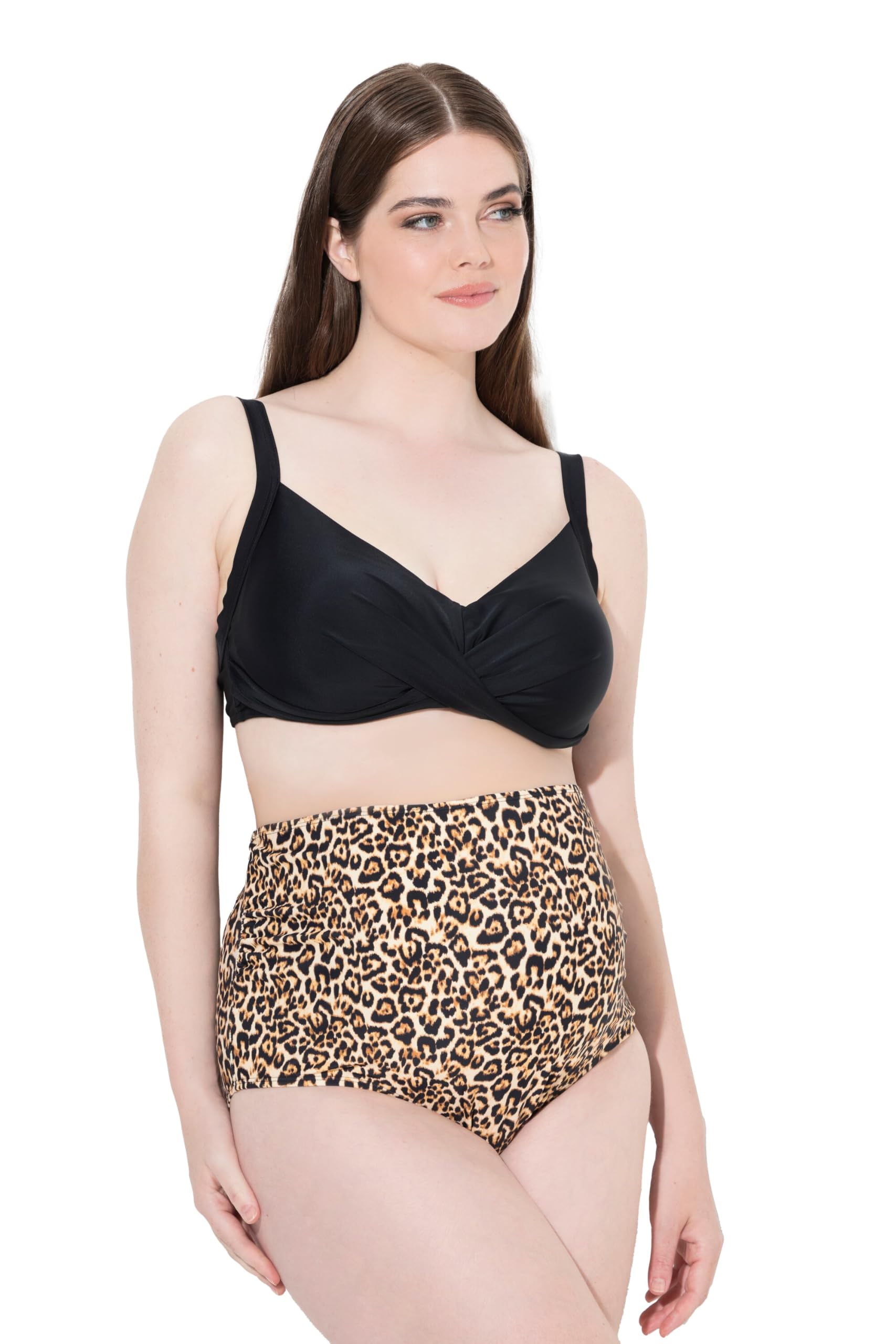 Culotte de bain de grossesse confortable avec large empiècement ventral stretch - 5