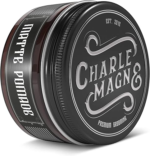 Charlemagne Pomada mate premium Fuerte fijaciĂłn Fragancia elegante Acabado mate para el cabello Cera mate para hombres y hombres 3.4 fl oz Charlemagne Pomada mate premium Fuerte fijaciĂłn Fragancia elegante Acabado mate para el cabello Cera mate para hombres y hombres 3.4 fl oz