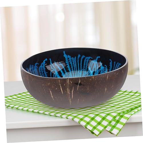 Miniatura 5 de Mesa de entrada de madera, decoración japonesa, recipientes de frutas, cuenco de cáscara, cuencos de madera, platos de madera, auriculares, concha