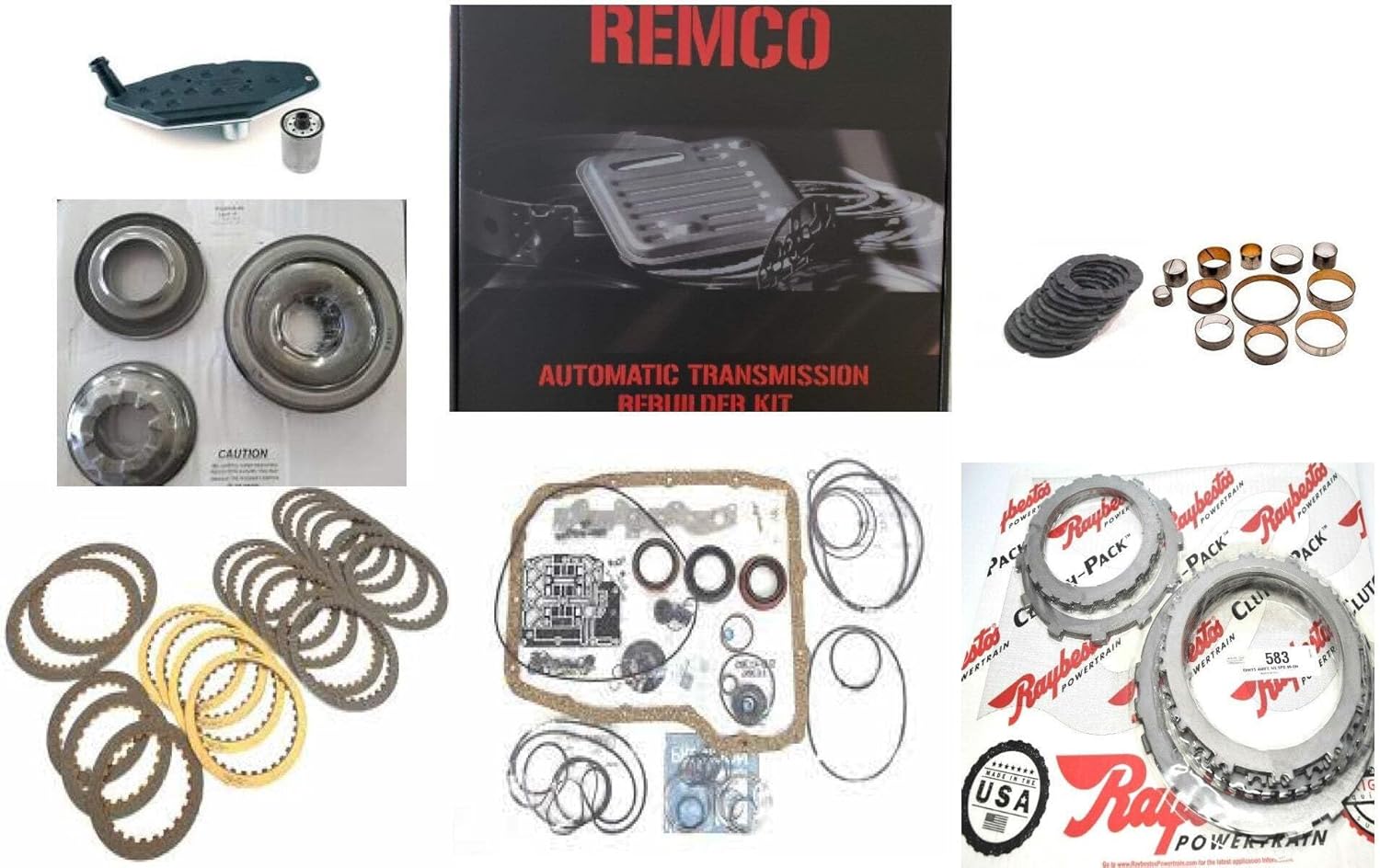 DELUXE REBUILD KIT, OVERHAULT,FRICTIOS,STEEELS,FILTERS,BUSING/WASHER/PISTON KIT (04-up),45RFE/545RFE