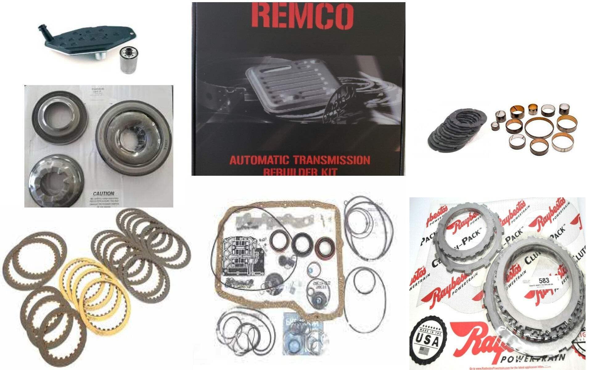 DELUXE REBUILD KIT OVERHAULT FRICTIOS STEEELS FILTERS BUSING WASHER PISTON KIT 04-up 45RFE 545RFE