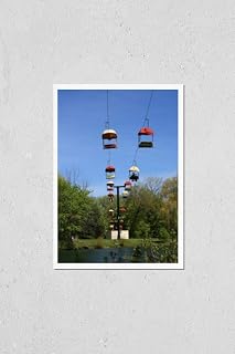 HardPress Wall Art Poster Print of Cable Cars at Toronto Island