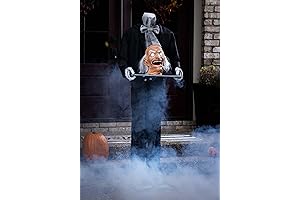 Fun Costumes Halloween Butler with 5ft Black Head on a Platter