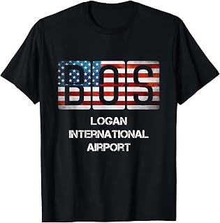 Logan Airport BOS T-Shirt