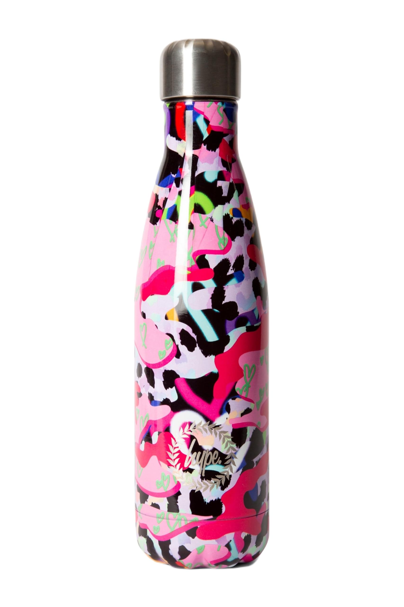 Hype GIRLS MULTICOLOURED PATTERNS THERMAL WATER BOTTLE