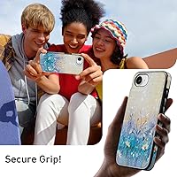Vista 486 de LETO para iPhone 15 Pro Funda tipo cartera - Tapa tipo folio con patada - Diseños de moda - Tarjetero - Funda protectora para mujeres y niñas - 6.1
