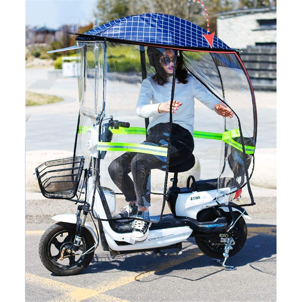 Uniwersalny pokrowiec na osłonę przeciwsłoneczną na motocykl elektryczny, pokrowiec przeciwdeszczowy motocykl, uniwersalny, składany, składany parasol samochodowy