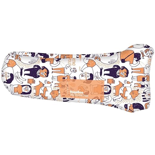 Eurosilla bagabee Viva La Vida Lounger Inflatable, Orange, One Size