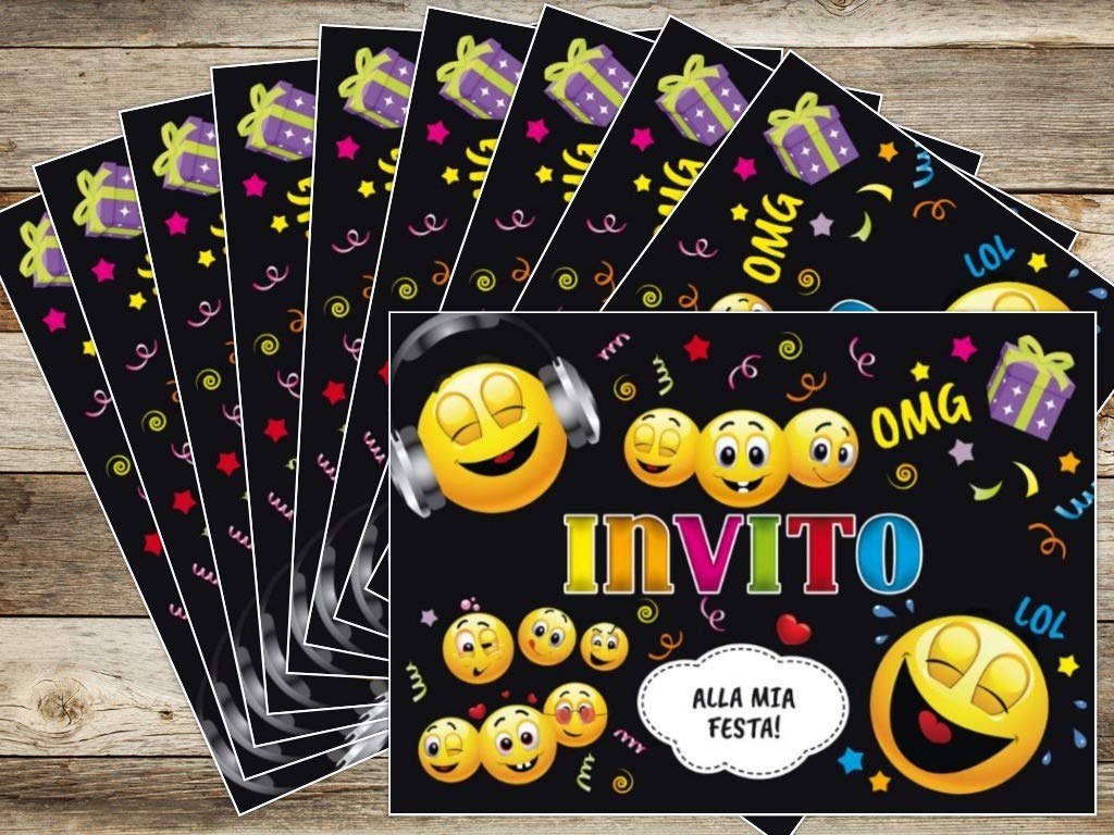 Edition Colibri Set Di 10 Inviti Per Halloween A Tema Cimitero – Biglietti Formato DIN A6, Con Finitura UV, Prodotti In Germania, Per Feste Horror E Di Vampiri - 3