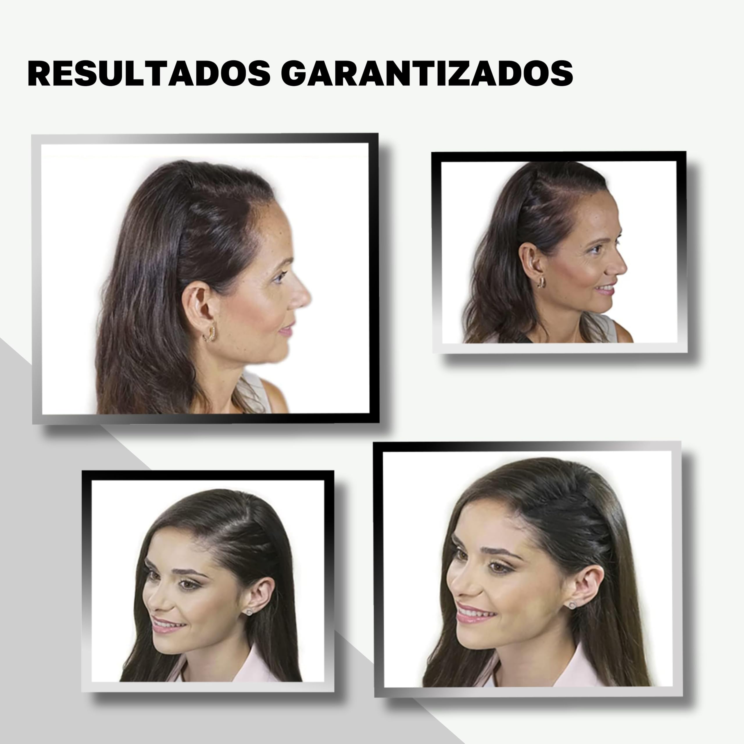 VidalForce Fibra Capilar Negro 60g (Pack 2x30g) 100% de origen Vegetal I Maquillaje Capilar indetectable I Fibras Keratina vegetal I Disimular Calvicie hombre y mujer