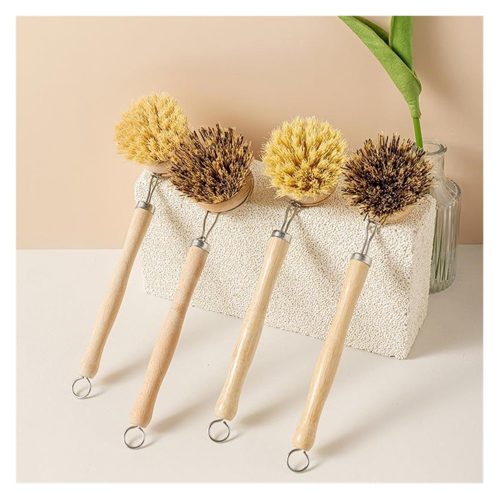 3pcs Multifunctional Long Handle Dish Cleaning Brush pour Cuisine