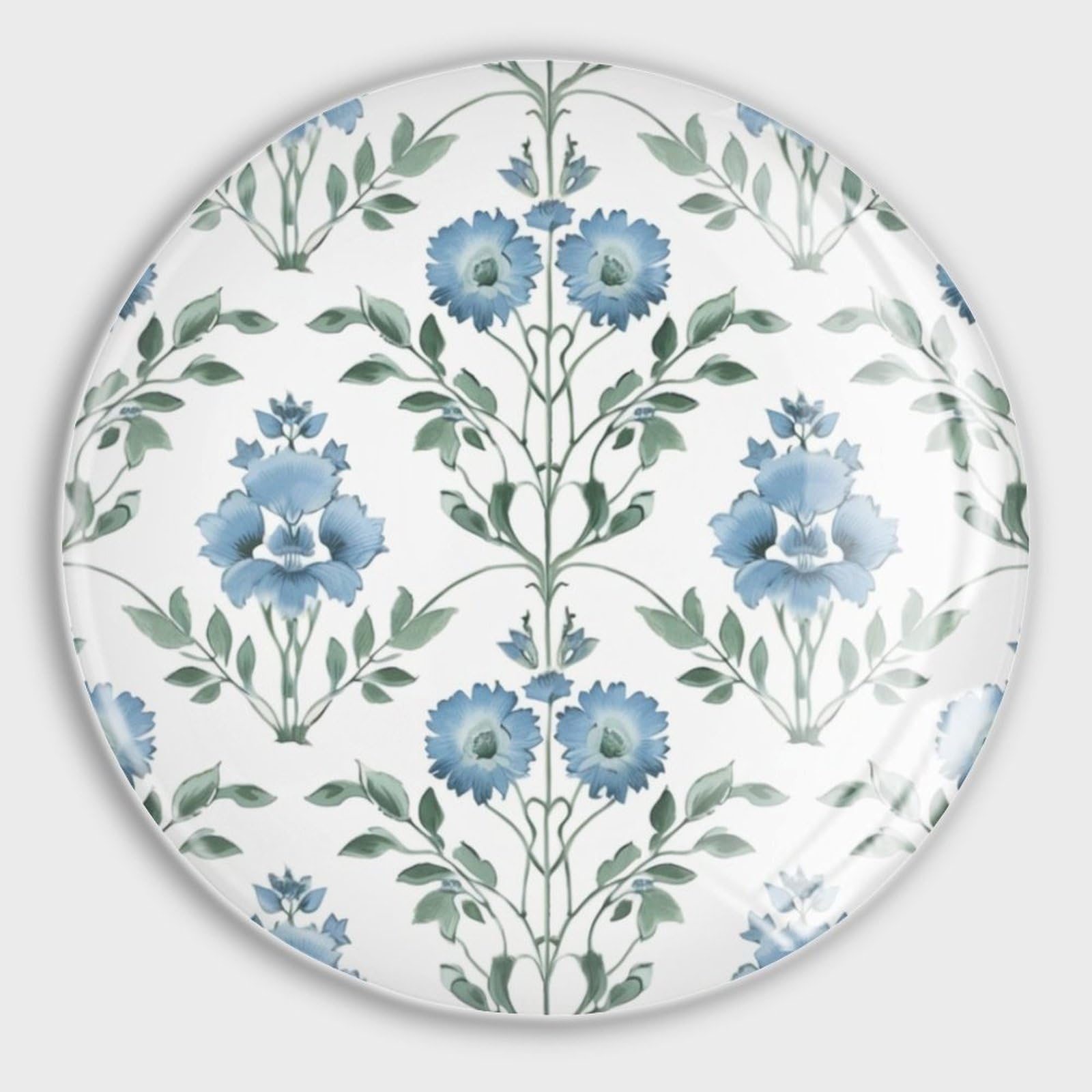 Aimants de réfrigérateur fleur moghol : lot de 4 magnets décoratifs pour cuisine et bureau