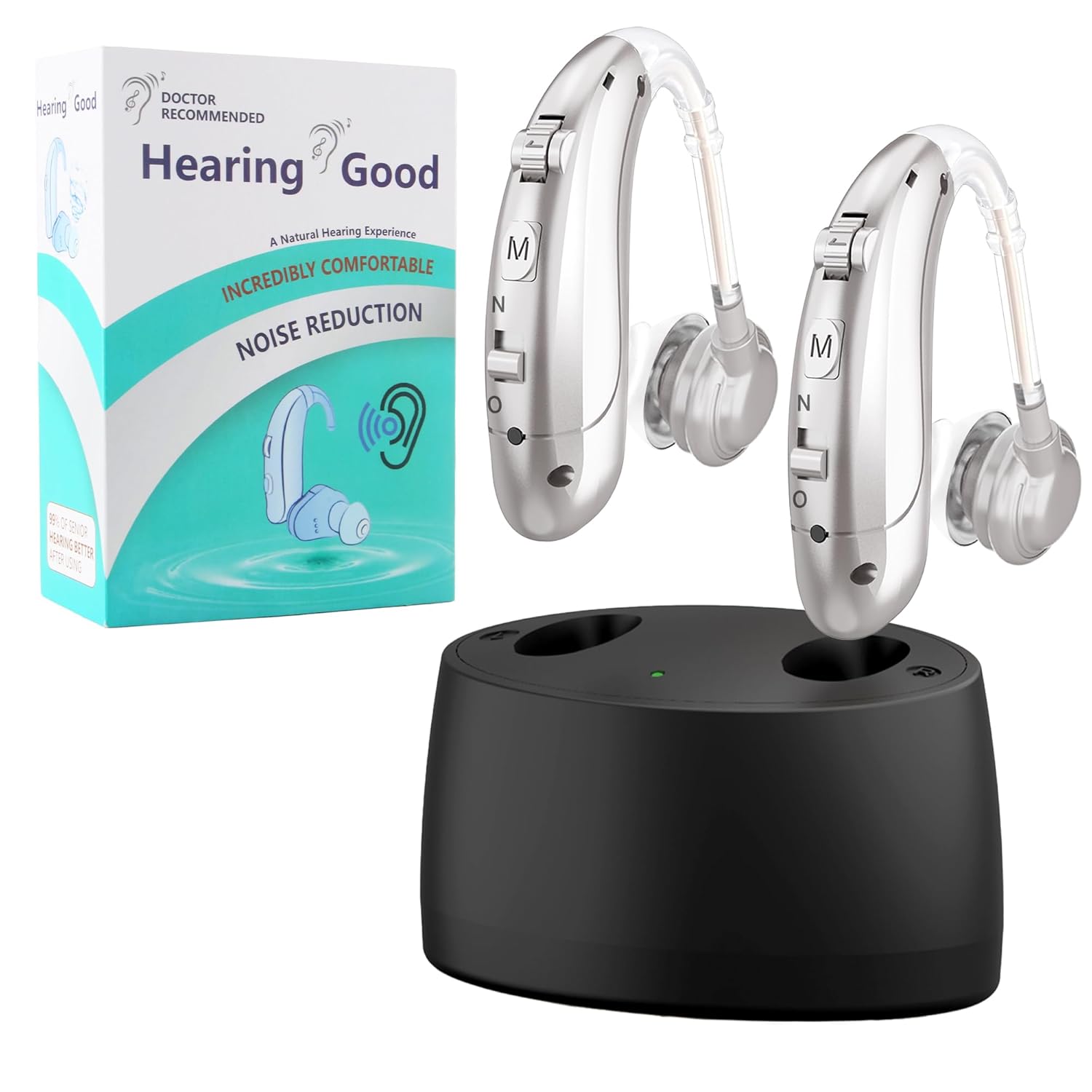 Hearing Aids for Seniors, Hearing Aids Rechargeable...