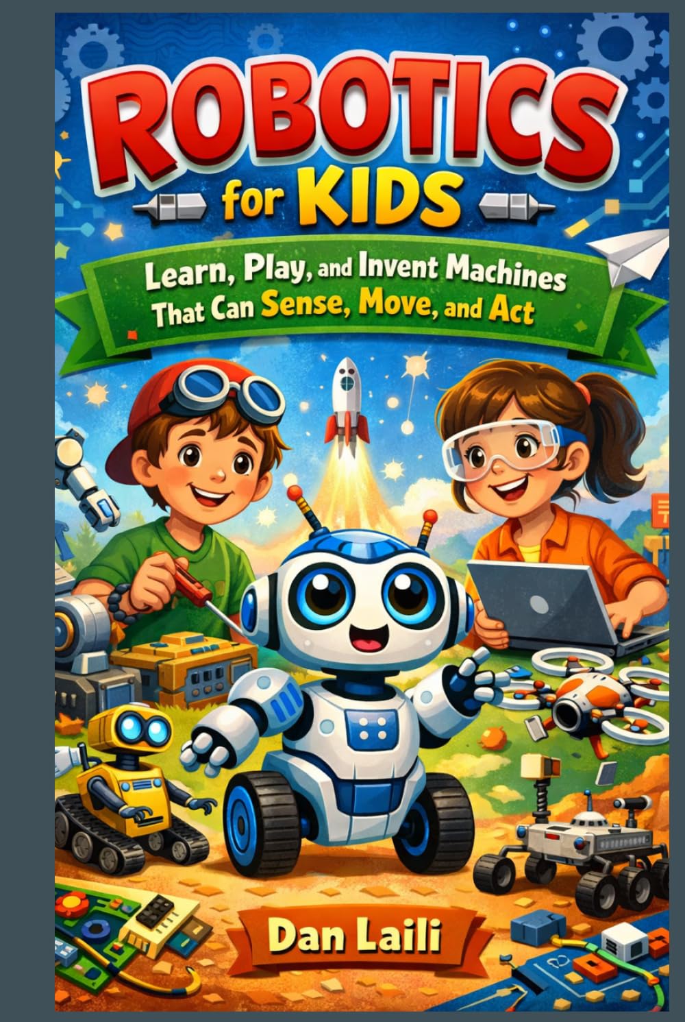 Robotics for Kids: Learn, Play, and Invent Machines That Can Sense, Move, and Act