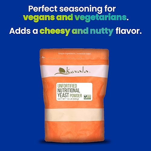 Miniatura 5 de Kevala Levadura nutricional no fortificada polvo 15 libras