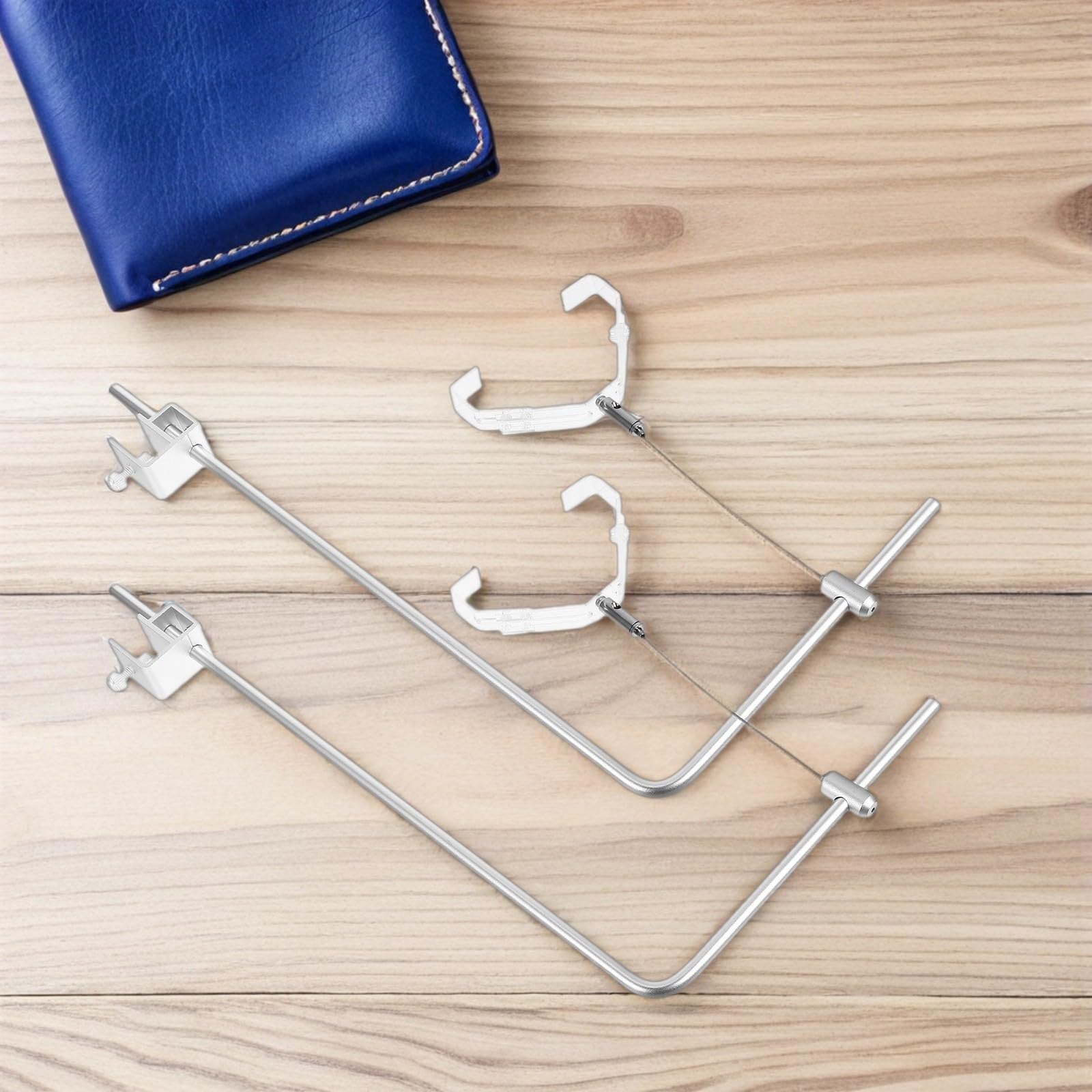 4 Stück Aquarium Lampenständer Verstellbar aus Aluminiumlegierung