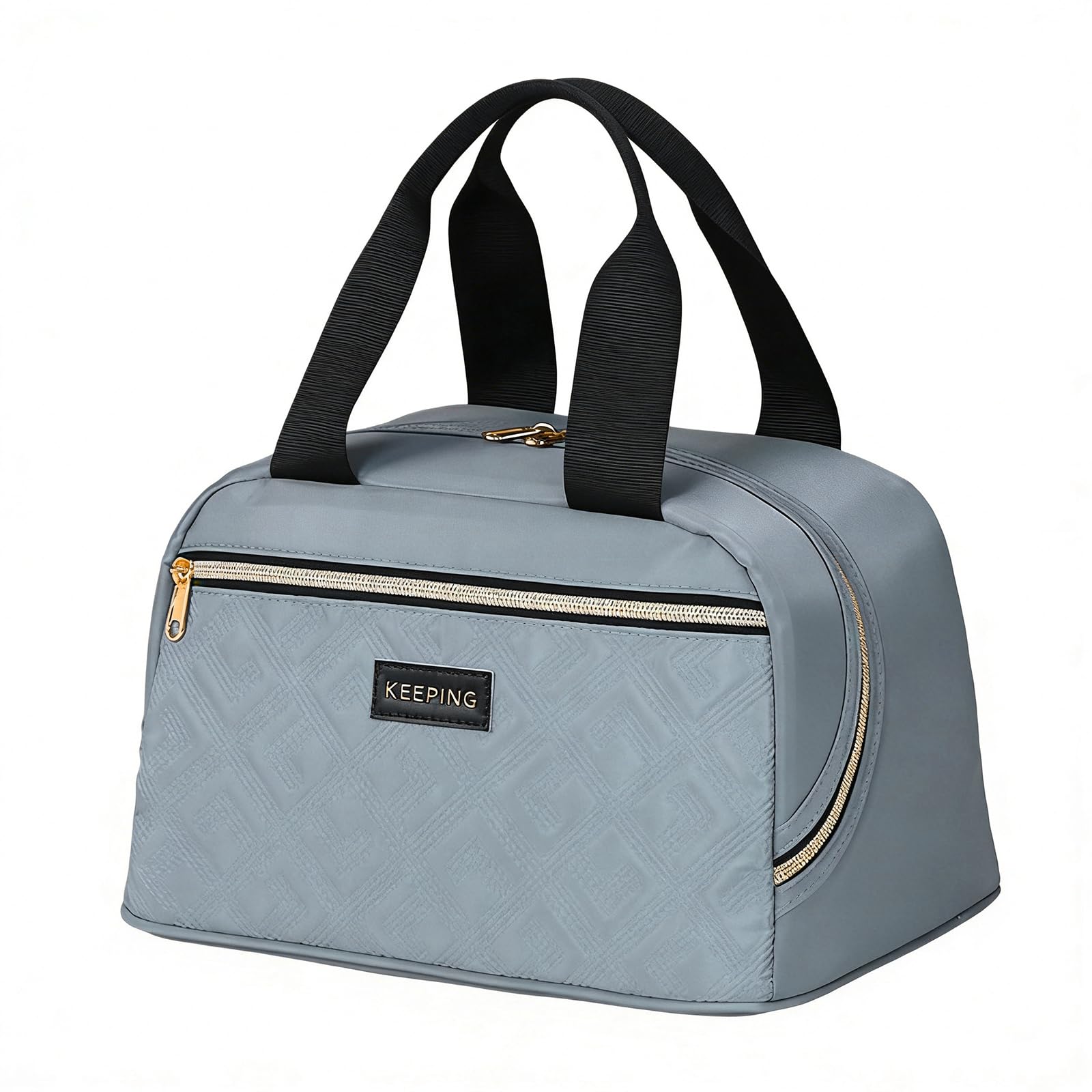 Xjdzineq Large Capacity Insulated Lunch Bag Thermal Handbag for Work School Picnics Easy to Clean Practical Food Storage Bag Thermal Food Container