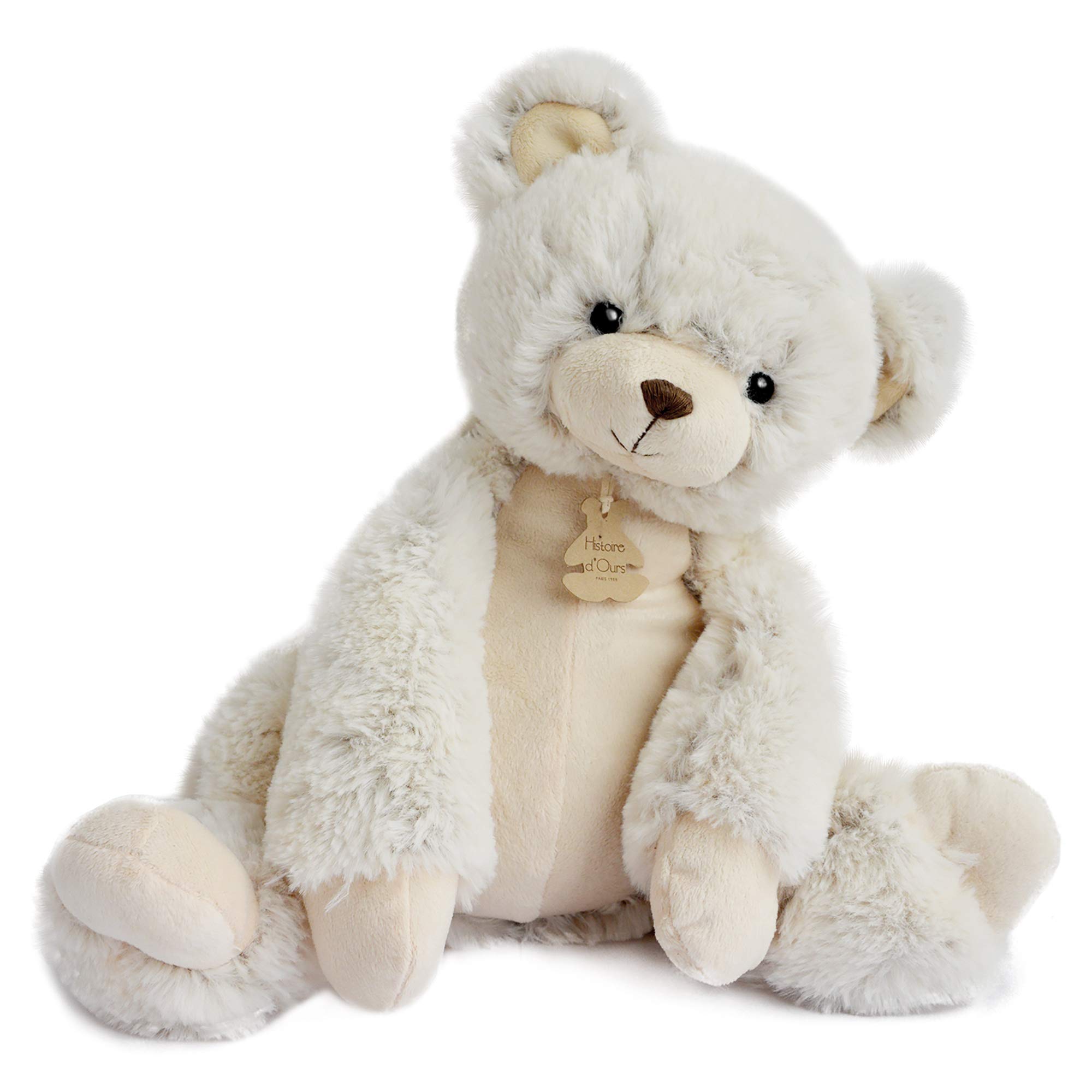 Histoire d'Ours I Softy - Peluche orso, colore: Écru, 25 cm