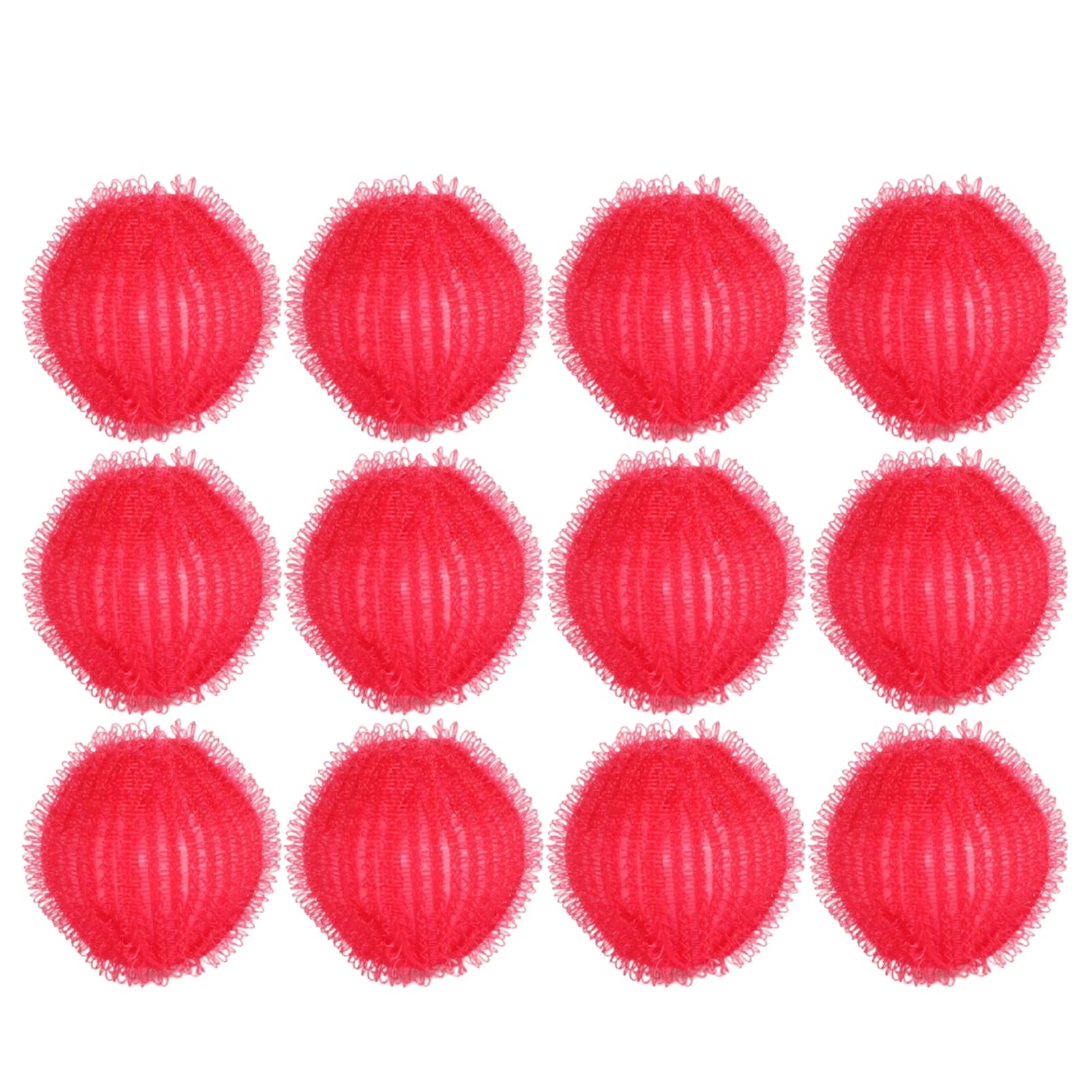 Laundry Balls, Tumble Dryer Accessories, 12Pcs Reusable Anti-Hair Clothes Catching Washing Filter Balls, Hair Filter Tool for Clothing, Linen and Bedding C