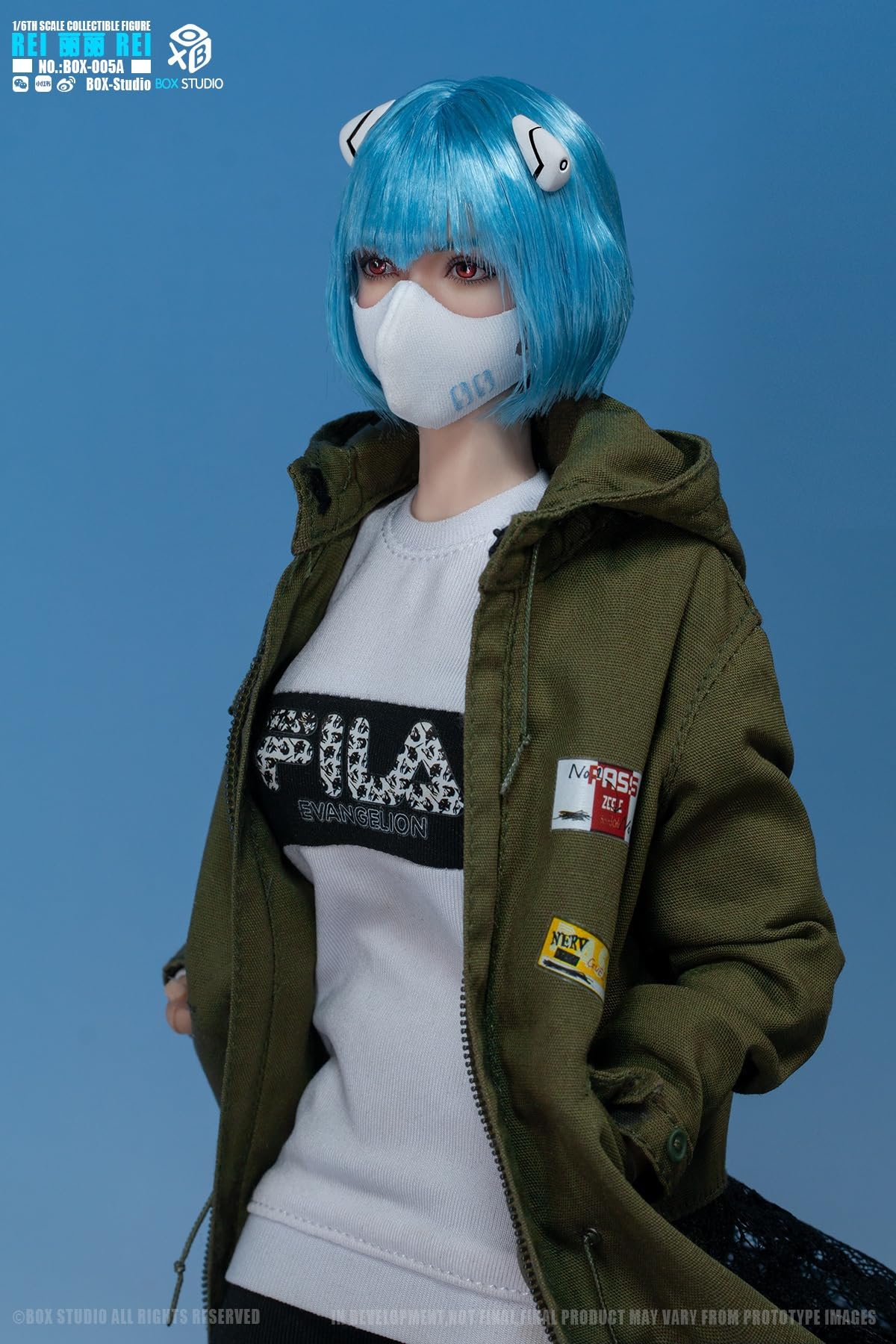 Amazon.co.jp: BOX STUDIO 1/6 Figure, BOX-005A, Movie Character REI