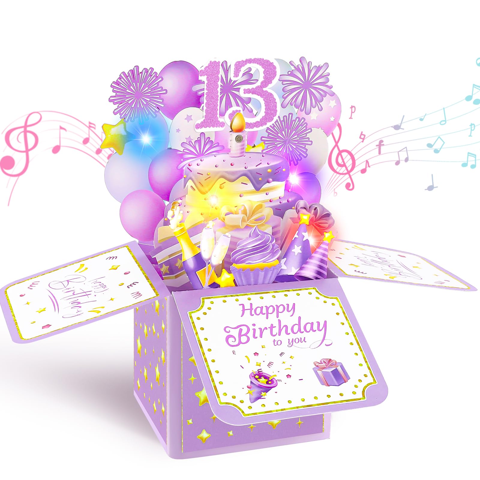 13th Birthday Card for Girls — image 1