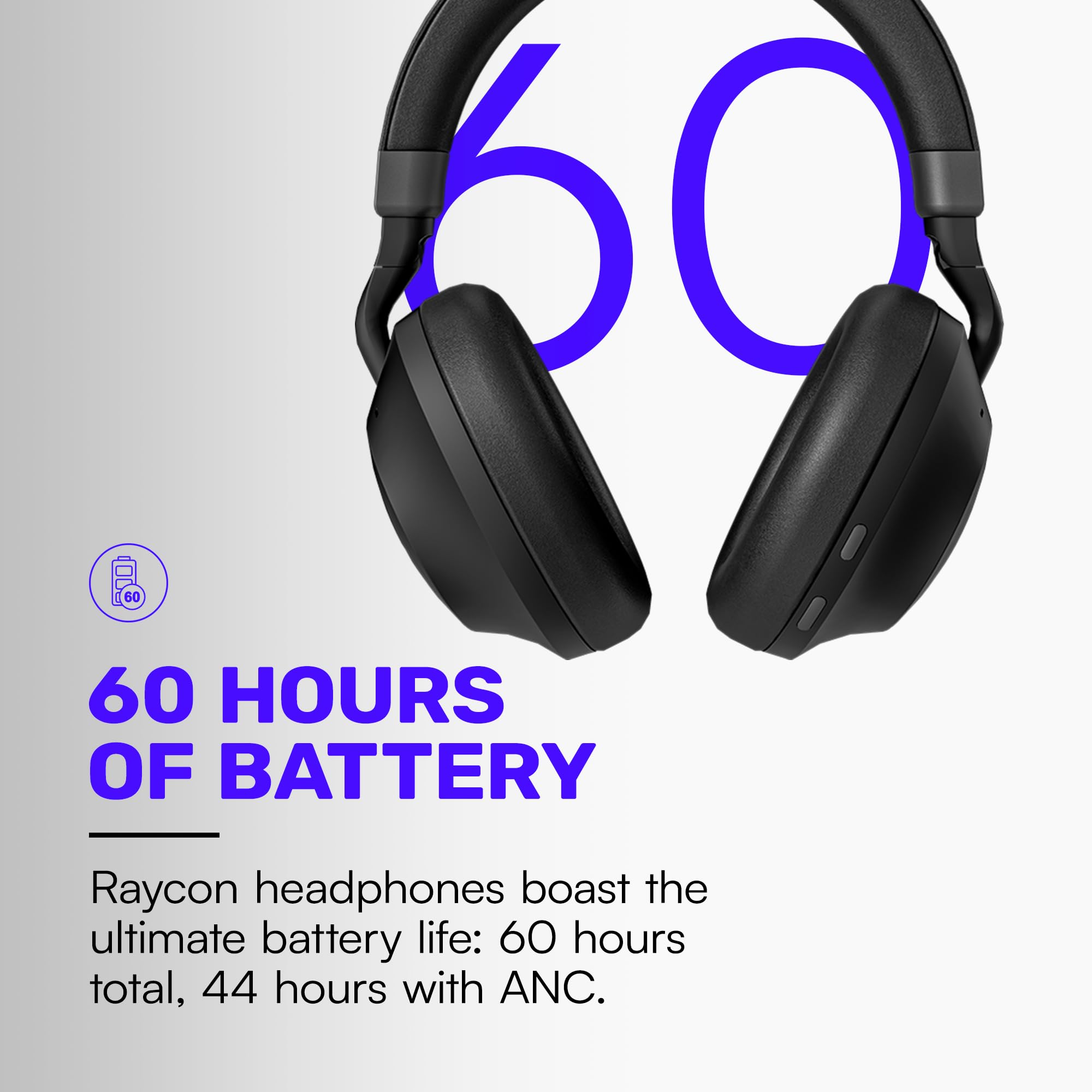 Pro Bluetooth Headphones - Premium Over Ear + Awareness Mode - Dettaglio