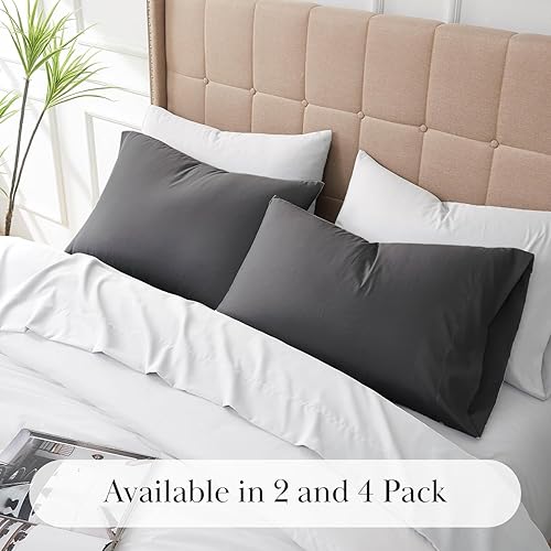 Miniatura 177 de Southshore Fine Living, Inc. Juego de 2 fundas de almohada de tamaño estándar, se adapta a almohadas de tamaño matrimonial, individual, queen, 10