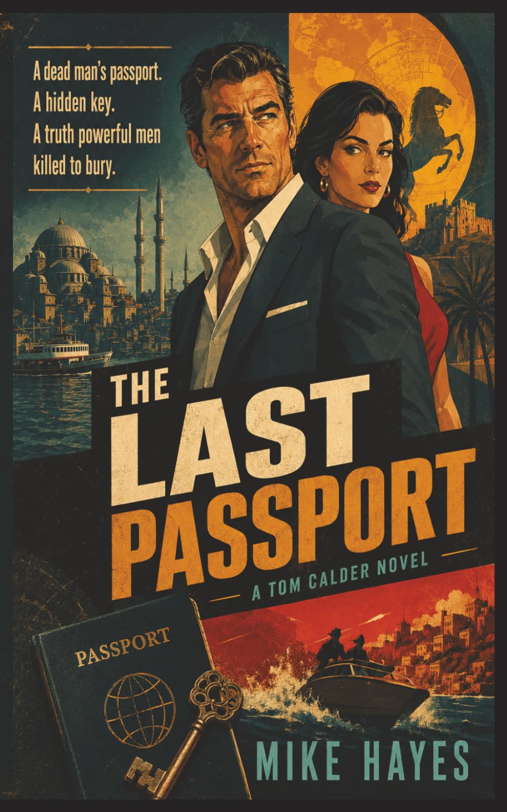 The Last Passport: A Globe-Spanning Adventure Thriller of Secrets, Betrayal, and Dangerous Truth, A Modern Pulp Adventure Thriller Across Lisbon, ... Istanbul (Tom Calder International Thrillers)