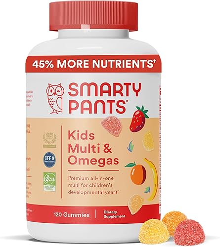 Vitaminas de gomitas para niños SmartyPants KC120 Niños Children 1 1