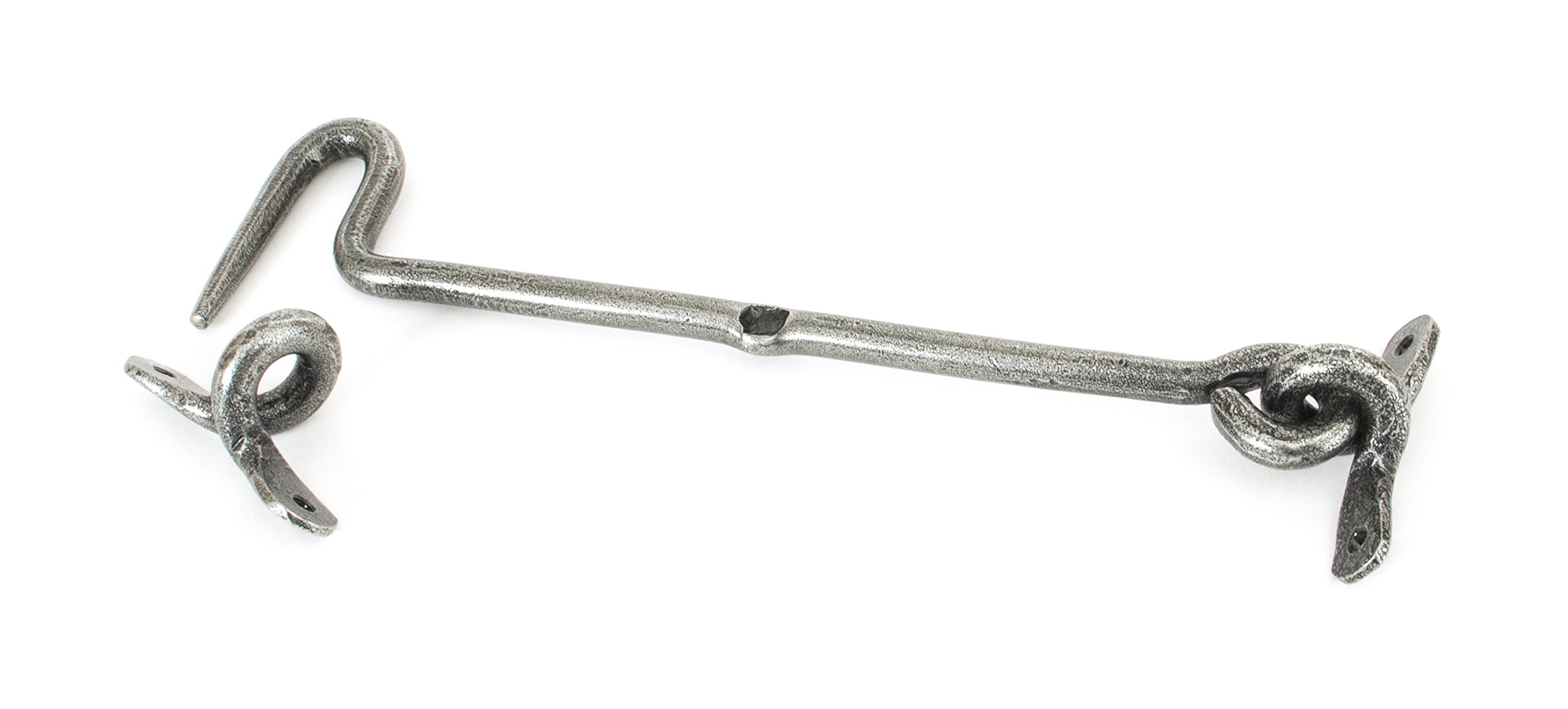 From The Anvil Pewter 8 Inch Forged Cabin Hook