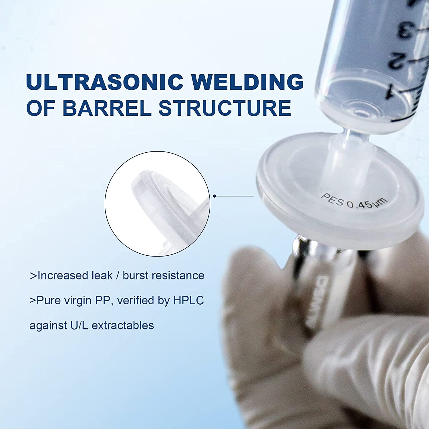 Syringe Filters - PES - 770523 - 25mm - Pore Size .2um