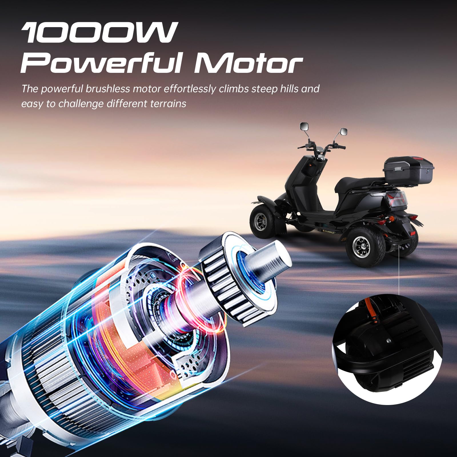 Scooter Mobilità 4 Ruote