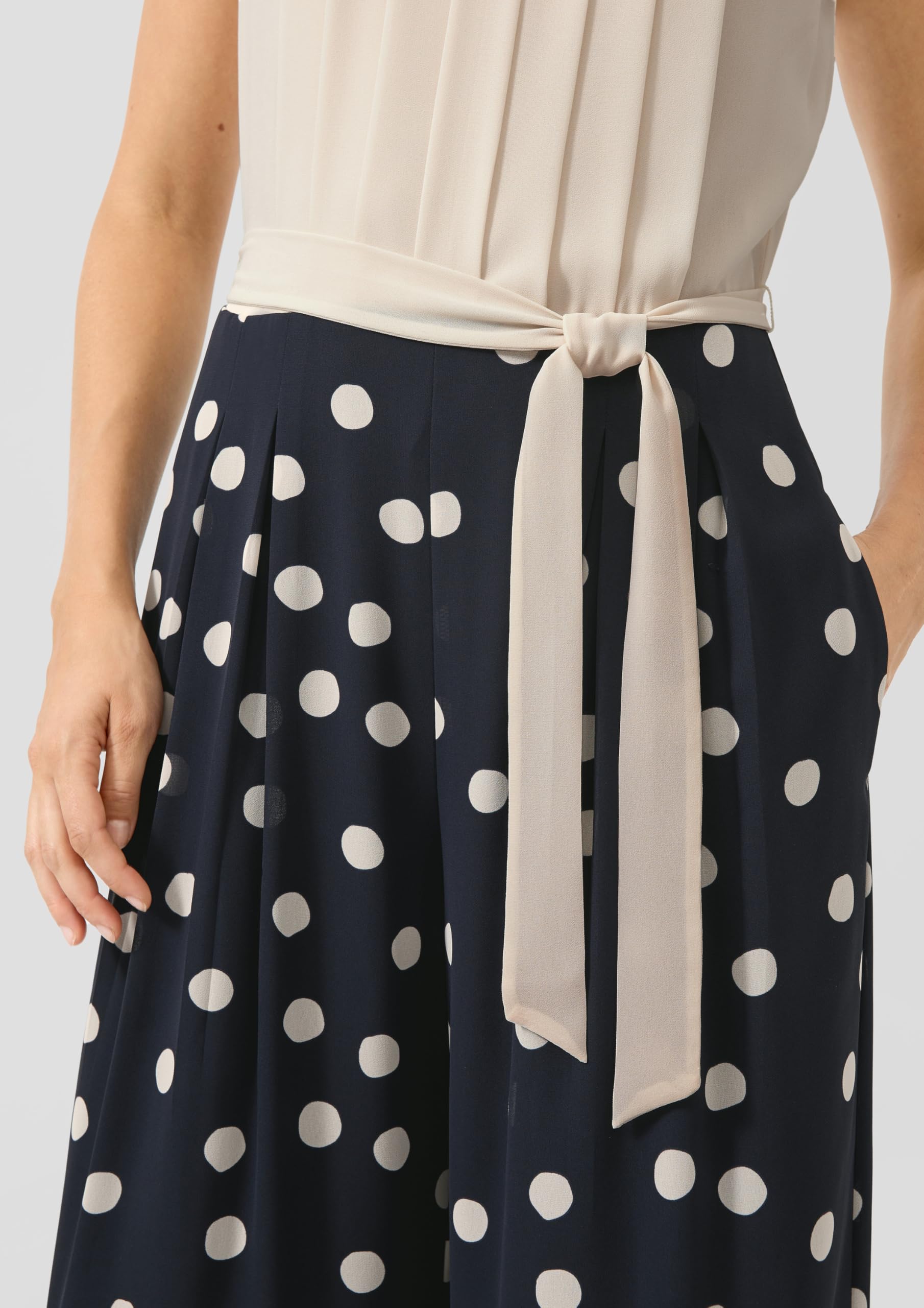 s.Oliver Ärmelloser Jumpsuit aus Chiffon