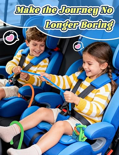 Miniatura 7 de Paquete de 10 juguetes sensoriales para niños, cuerdas sensoriales extra gruesas mejoradas para autismo, TDAH, ansiedad, caja de regalo, relleno