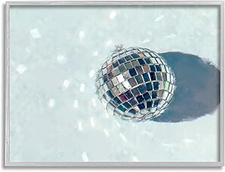 Stupell Industries Disco Ball Glimmer Reflection Framed Wall Art, Design by Ziwei Li