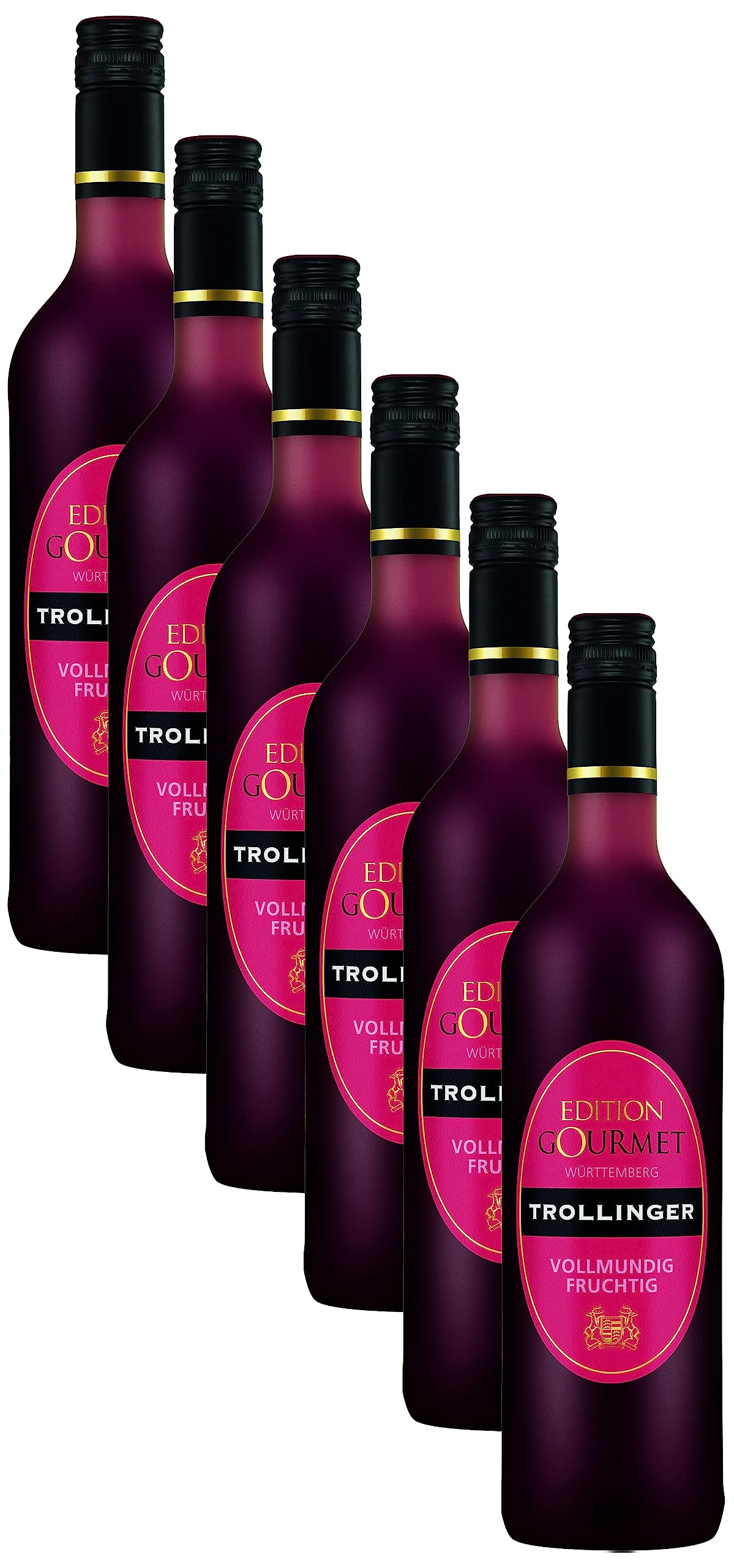 WZG Württemberger Wein EDITION GOURMET Trollinger QW (6 x 0.75 l)