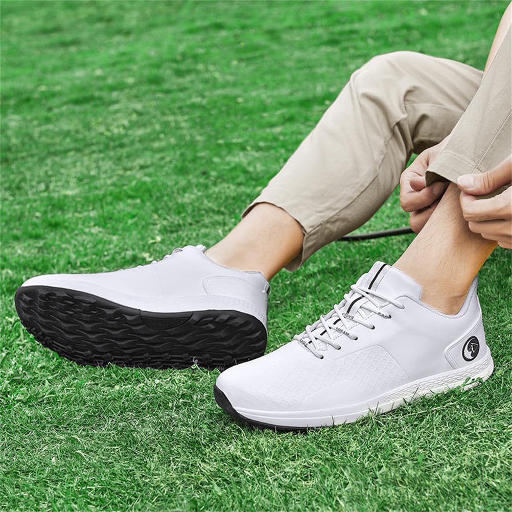 Zapatos De Golf Impermeables para Hombres Zapatillas De Tenis De Golf Profesionales Calzado Sin Puntas para Caminar Al Aire Libre