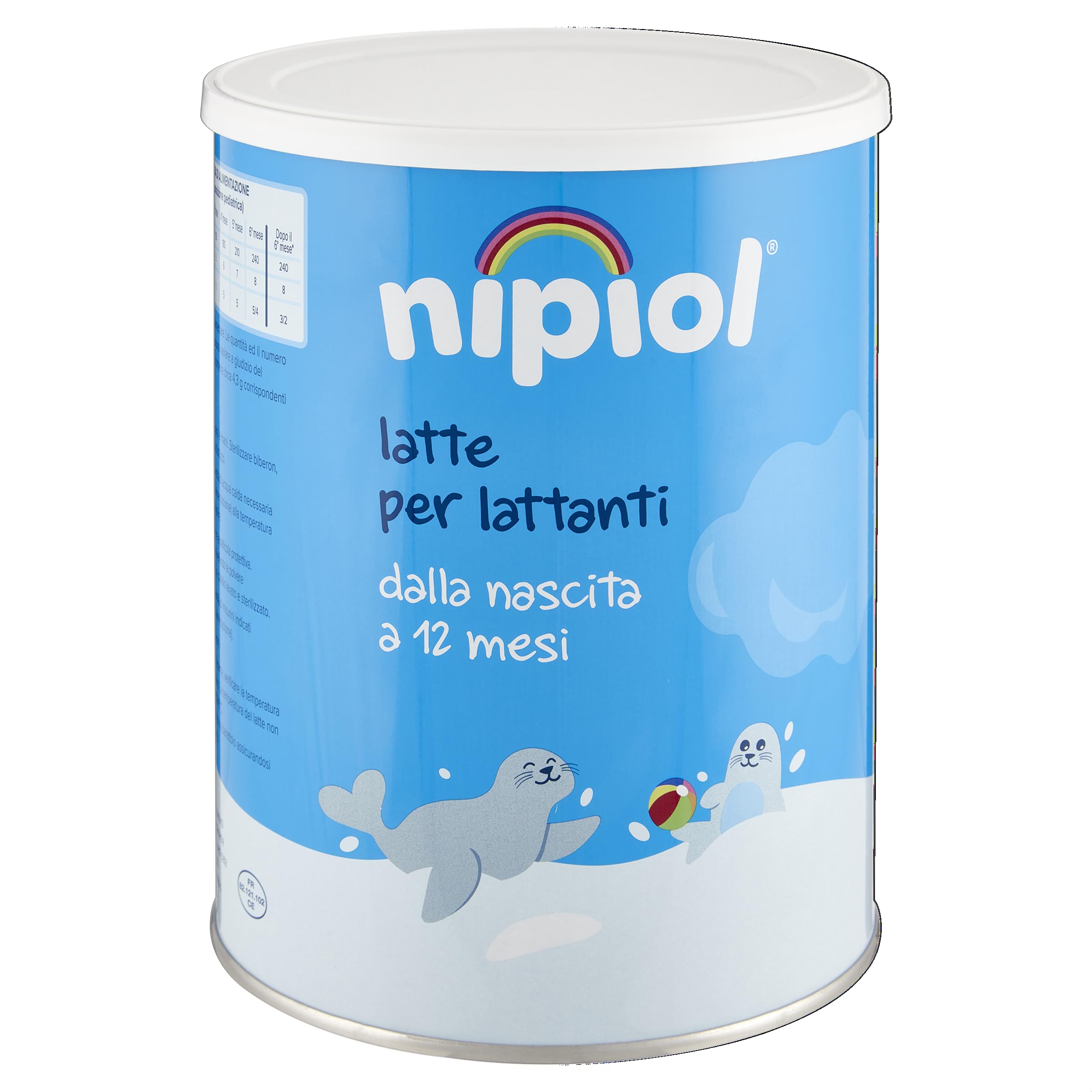 Nipiol Latte in Polvere Stage 0-12 Mesi - 800 g