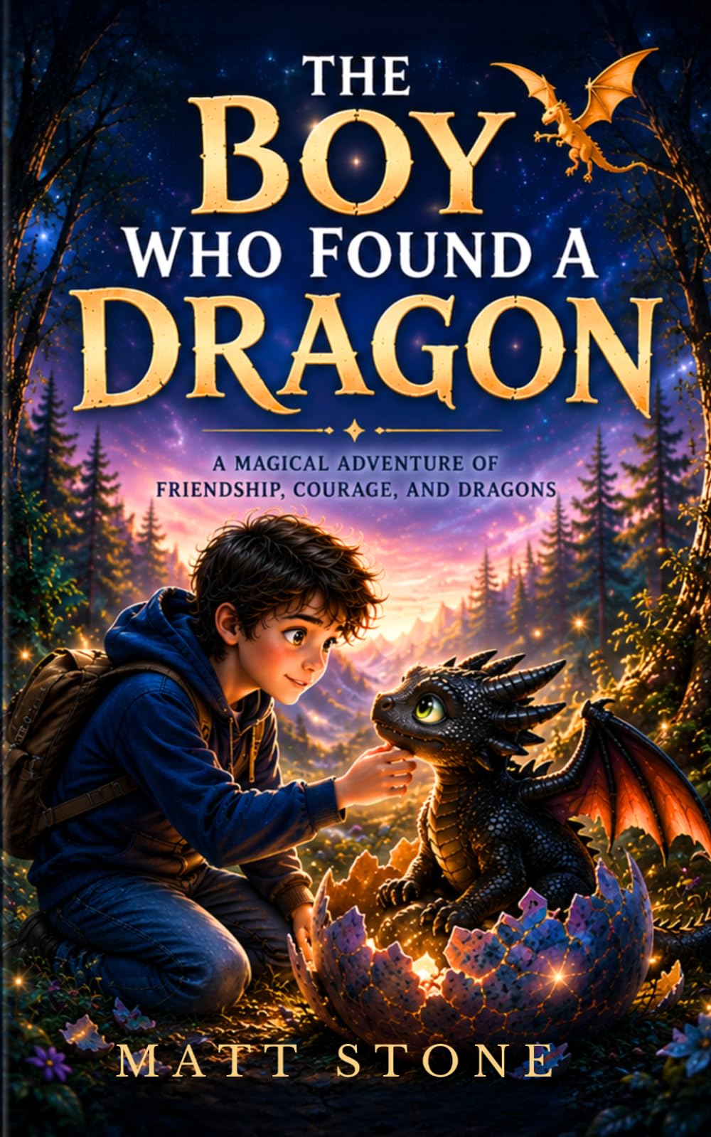 The Boy Who Found a Dragon: A Magical Adventure of Friendship, Courage, and Dragons for Kids ages 8-12