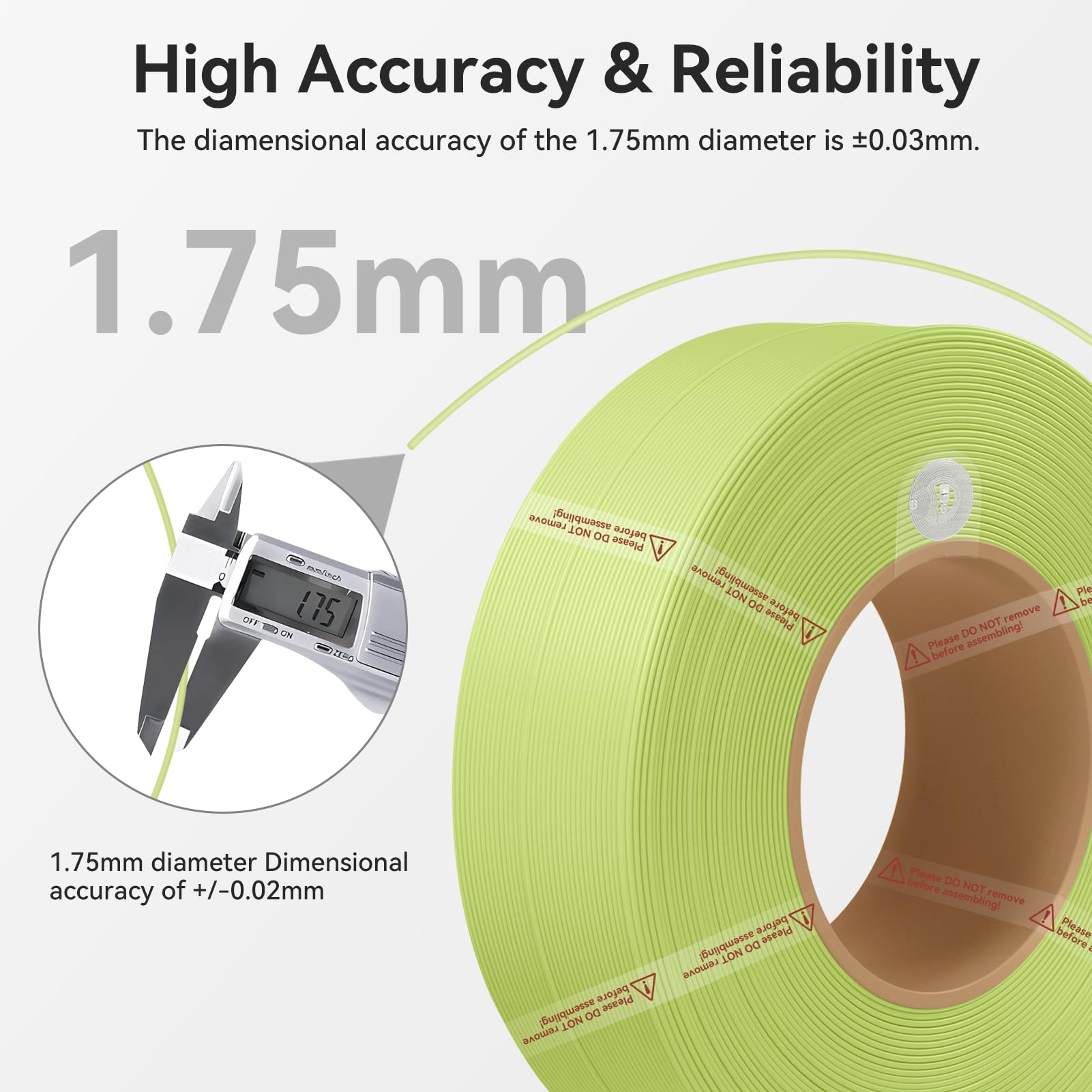 Amazon.co.jp: 竹製 PLA マットリフィルフィラメント 1.75mm 1kg (2.2 