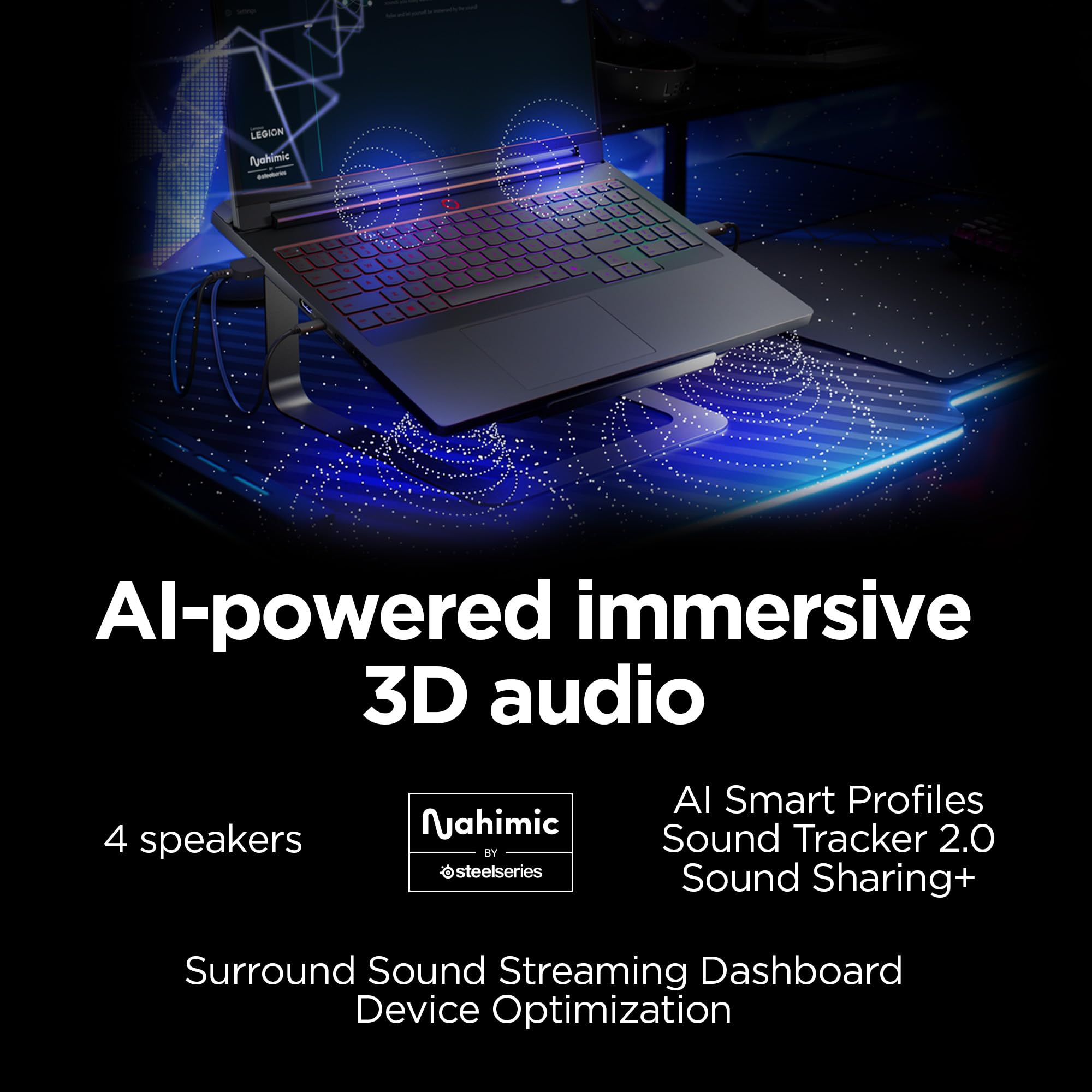 Lenovo Legion Pro 7i – AI-Powered Gaming Laptop – Intel® Core Ultra 7 255HX – 16" WQXGA PureSight OLED Display – 240Hz – NVIDIA® GeForce RTX™ 5070 Ti – 32GB Memory – 2TB Storage – PC GamePass