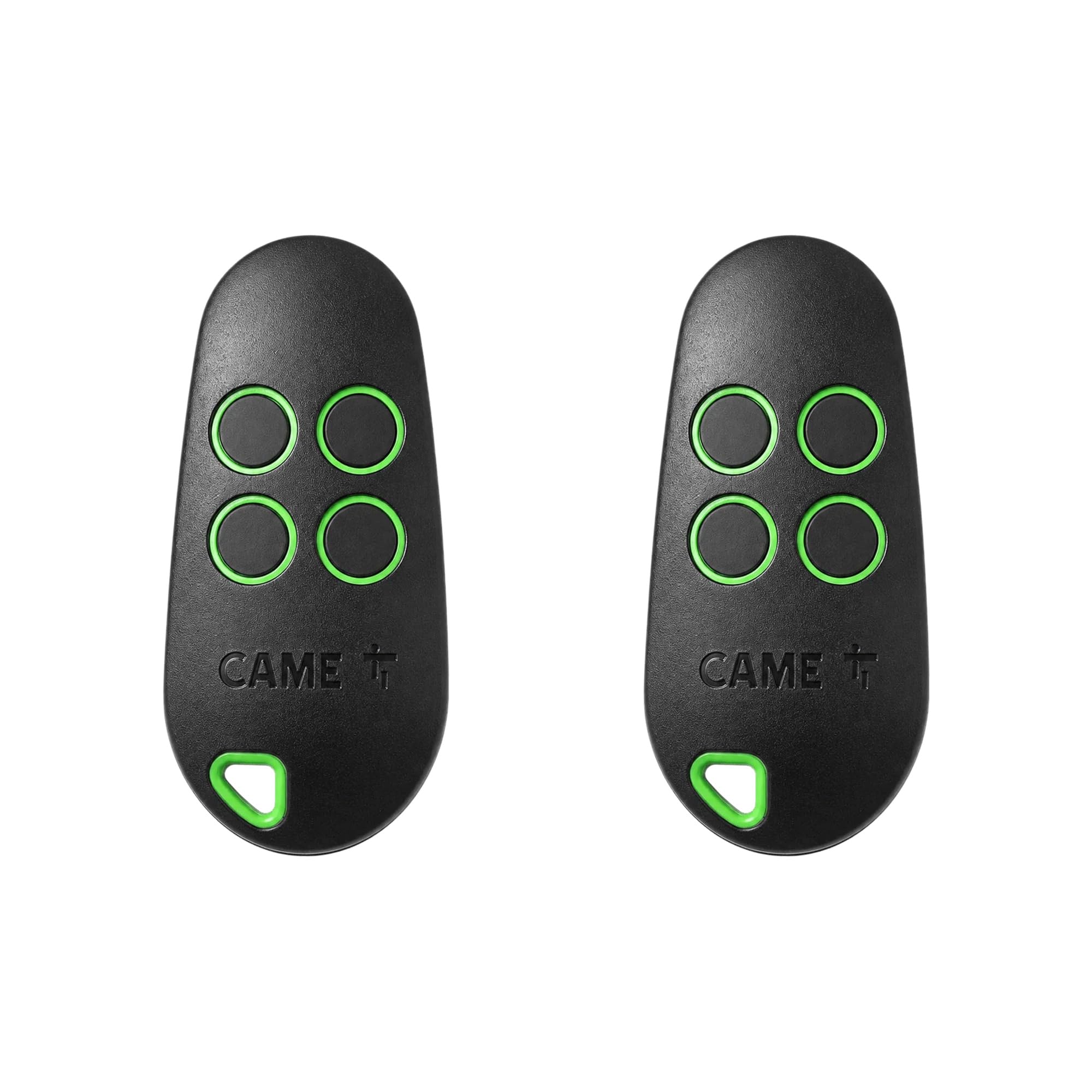 Lot de 2 Télécommandes Came TOPD4REN (806TS-0121) pour Portail - 4 Boutons 433,92 MHz – Émetteur 4 canaux – Remplace TOP434EE / TOP434EV / TOP434NA / TOP434MA / T434 – Portail & Porte de Garage